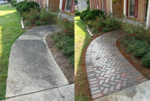 concrete vs paver