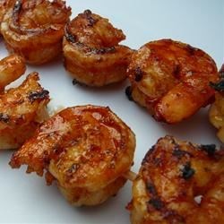grilled garlic herb shrimp
