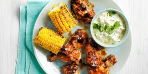 Smokey Grilled Chicken Wings